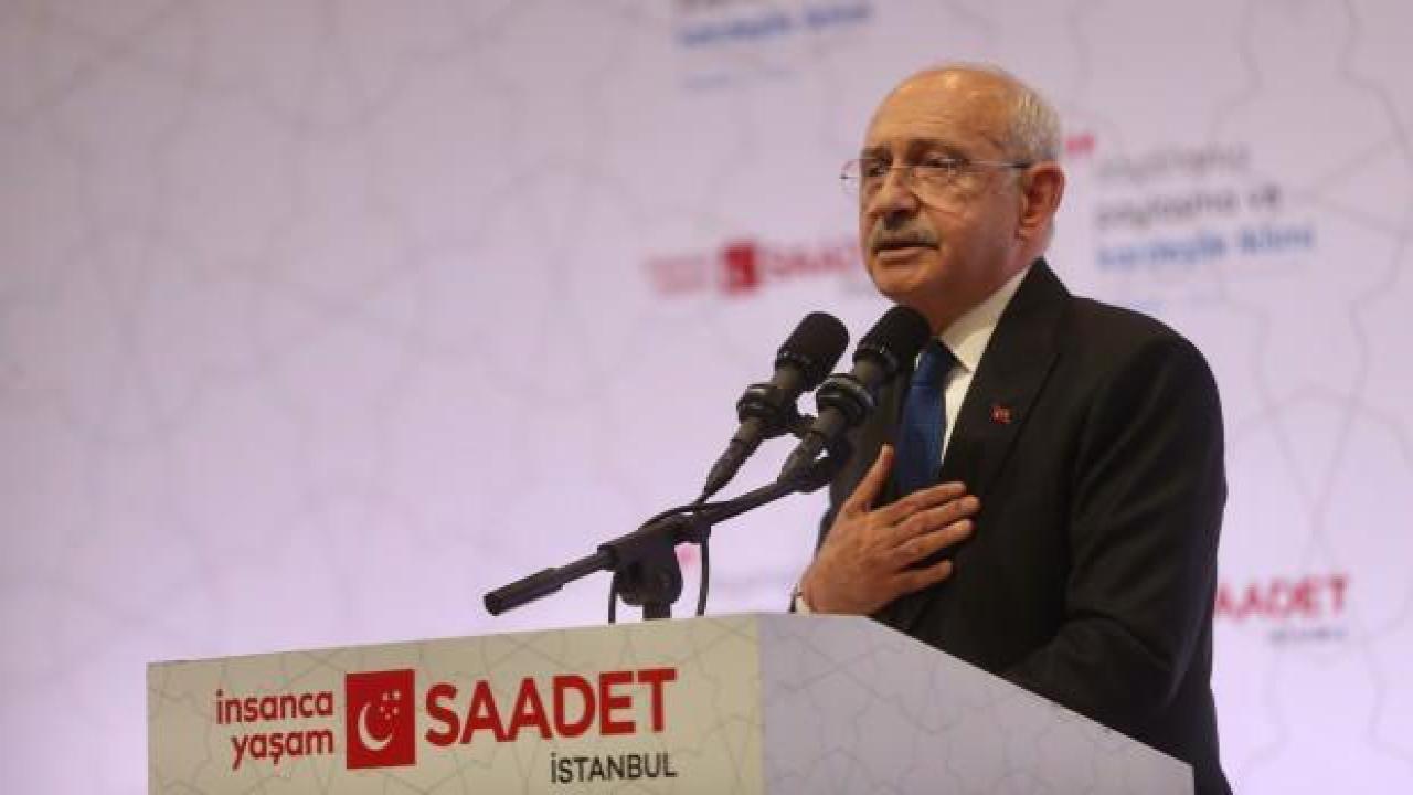 Kılıçdaroğlu'ndan Saadet iftarında seccade açıklaması