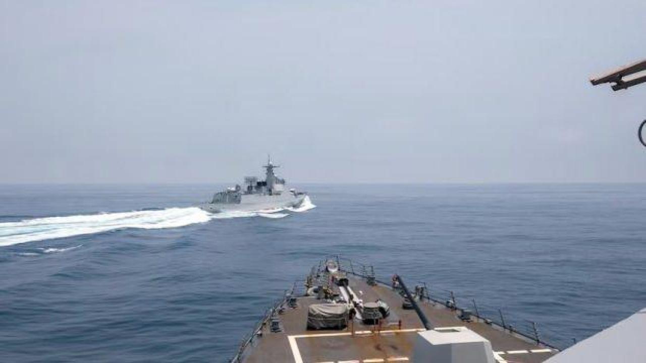 ABD ve Çin savaş gemileri arasında gerilim