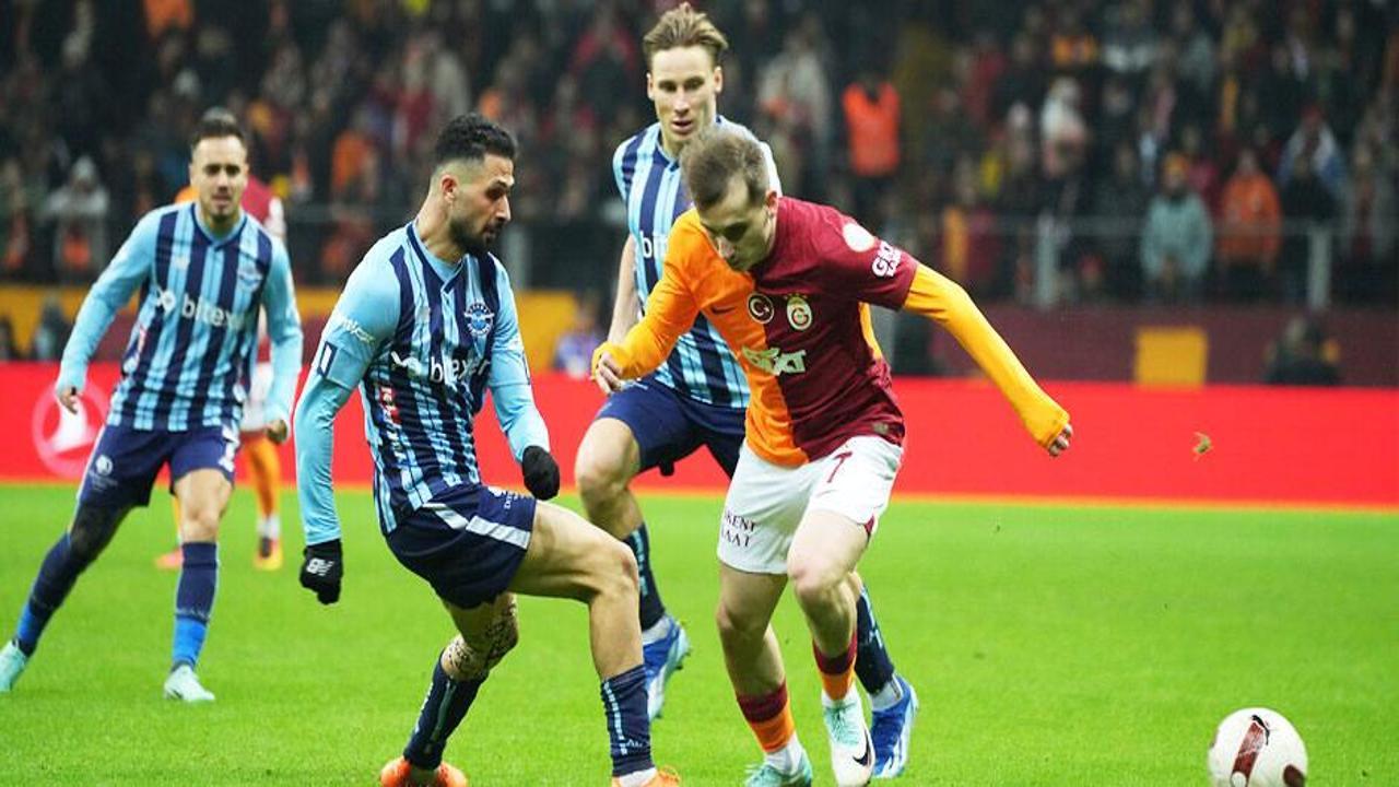 Adana Demirspor-Galatasaray! Muhtemel 11'ler