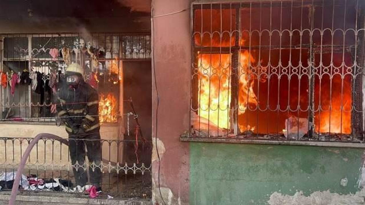 Aksaray'daki yangında yürek yakan detay: Saklandığı için bulunamadı