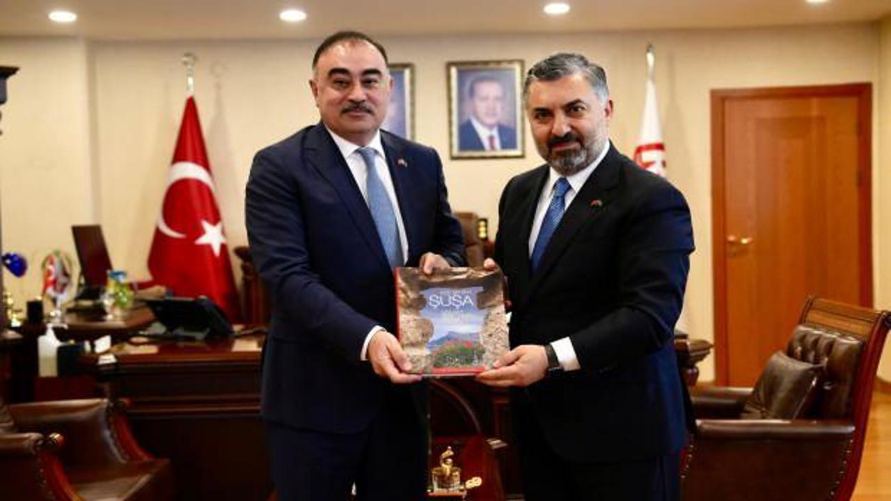 Azerbaycan Ankara Büyükelçisi Sn Reşad Memmedov dan RTÜK'e önemli ziyaret