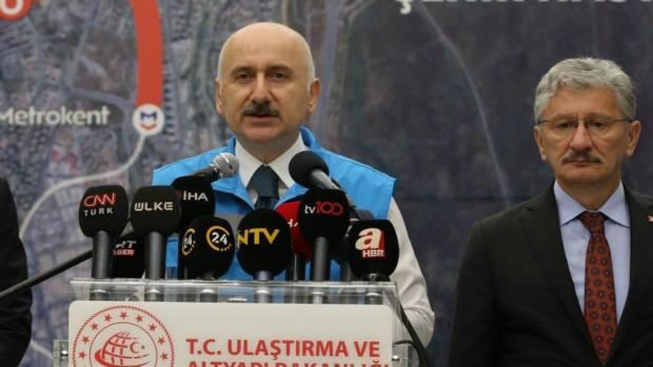 Bakan Karaismailoğlu duyurdu: Çam Başakşehir-Kayaşehir metrosunda sona gelindi