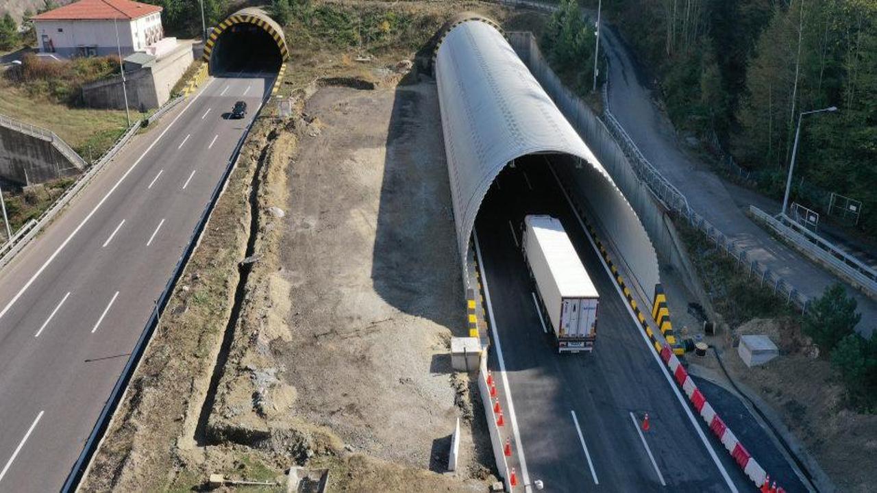 Bakan Uraloğlu açıkladı: Bolu Dağı tüneli 67 metre uzatılacak