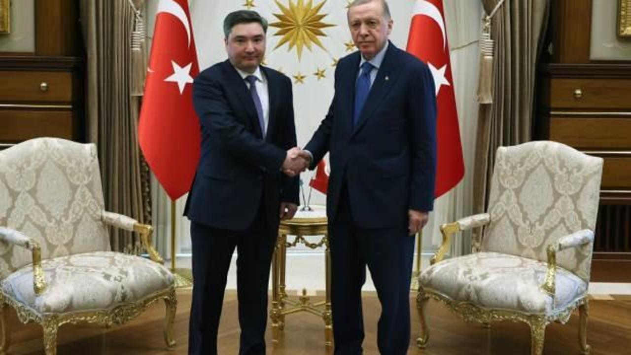 Başkan Erdoğan, Kazakistan Başbakanı Bektenov'u kabul etti