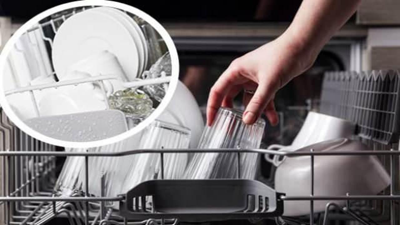 Bulaşık makinesinden çıkan bulaşıkları daha kısa sürede kurutmak için bu mutfak tüyosunu mutlaka deneyin!