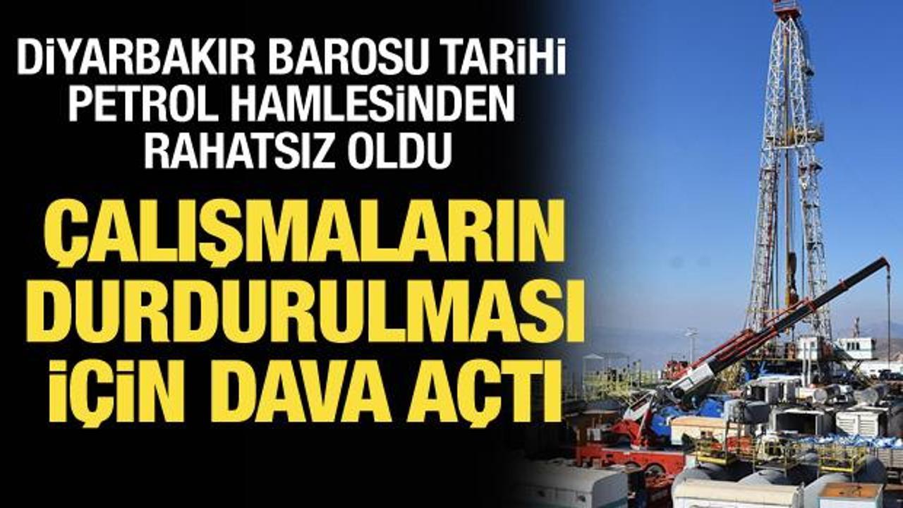 Diyarbakır Barosu petrol arama çalışmalarının iptali için dava açtı