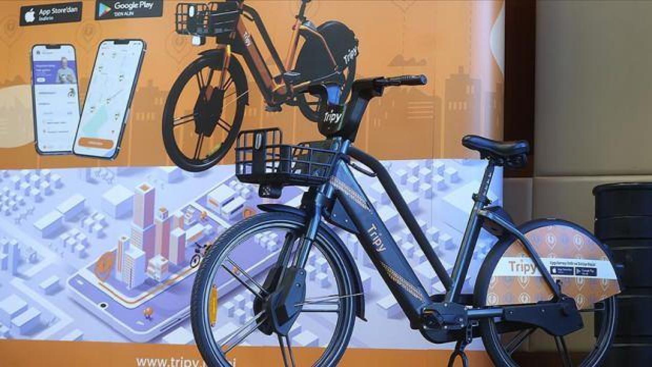 Elektrikli bisiklet paylaşım platformu “Tripy” Ankara'da tanıtıldı