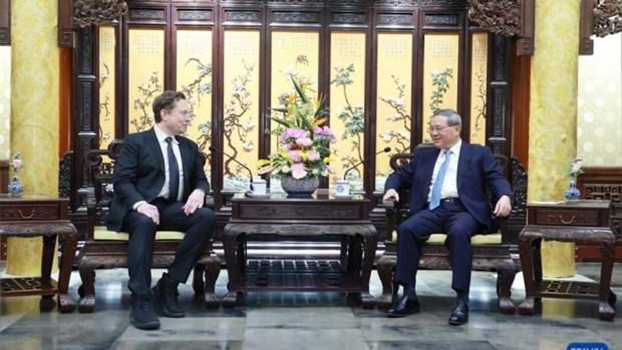 Elon Musk, Çin Başbakanı Li ile görüştü