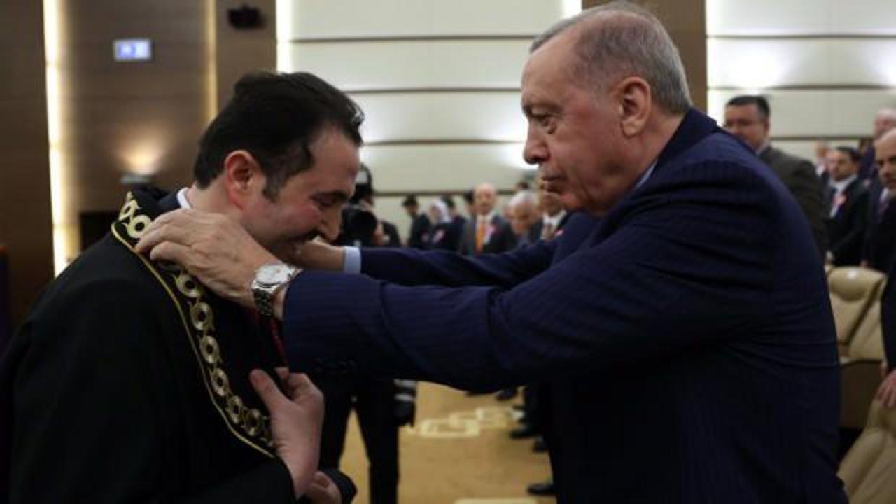 Erdoğan AYM'deki törene katıldı