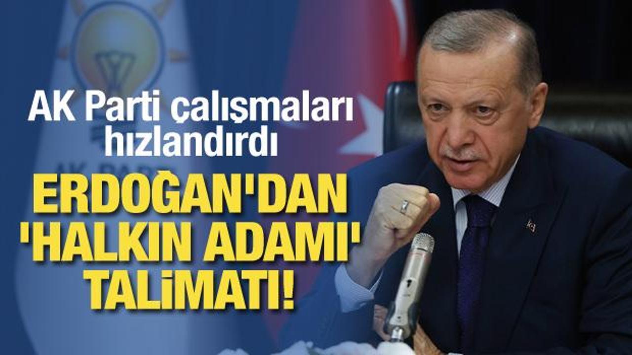 Erdoğan'dan 'halkın adamı' talimatı! AK Parti çalışmaları hızlandırdı