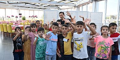 İlk kez İstanbul’a gelen Mardinli çocukların mutluluğu