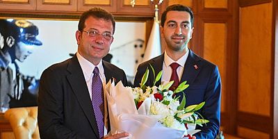 İmamoğlu’ndan Tuzla Belediye Başkanı Eren Ali Bingöl’e tebrik ziyareti