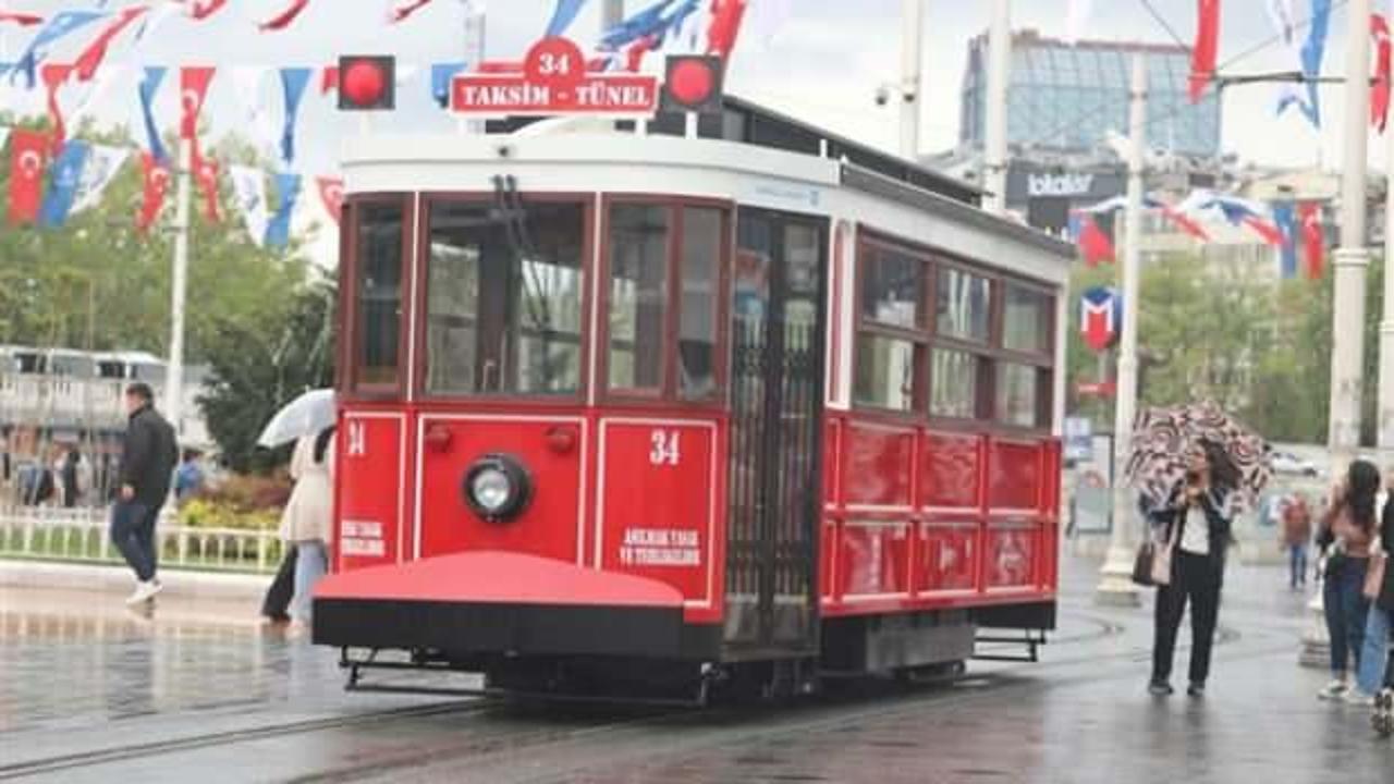 İstiklal Caddesi'nde yeni dönem! Artık bataryalı tramvaylar hizmet verecek...