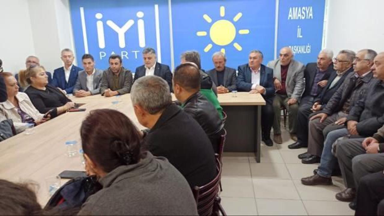 İYİ Parti'de Amasya teşkilatından 300 kişi istifa etti