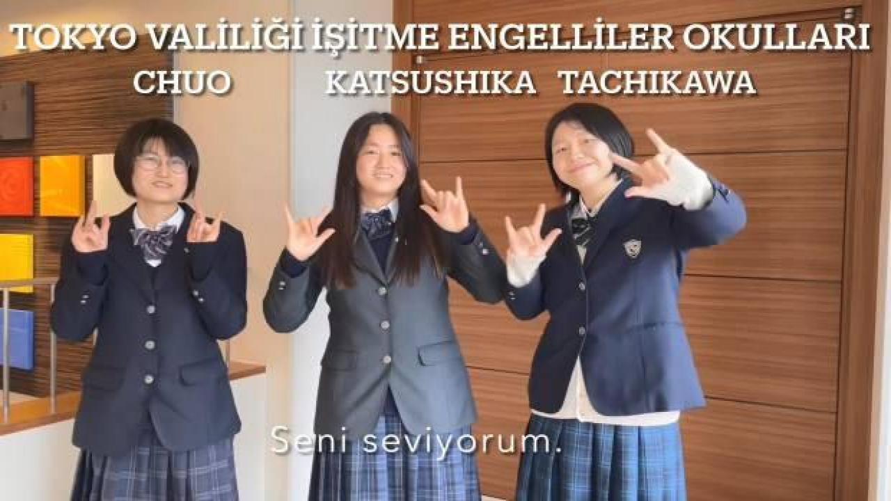 Japon öğrencilerden Türkiye'ye destek mesajı