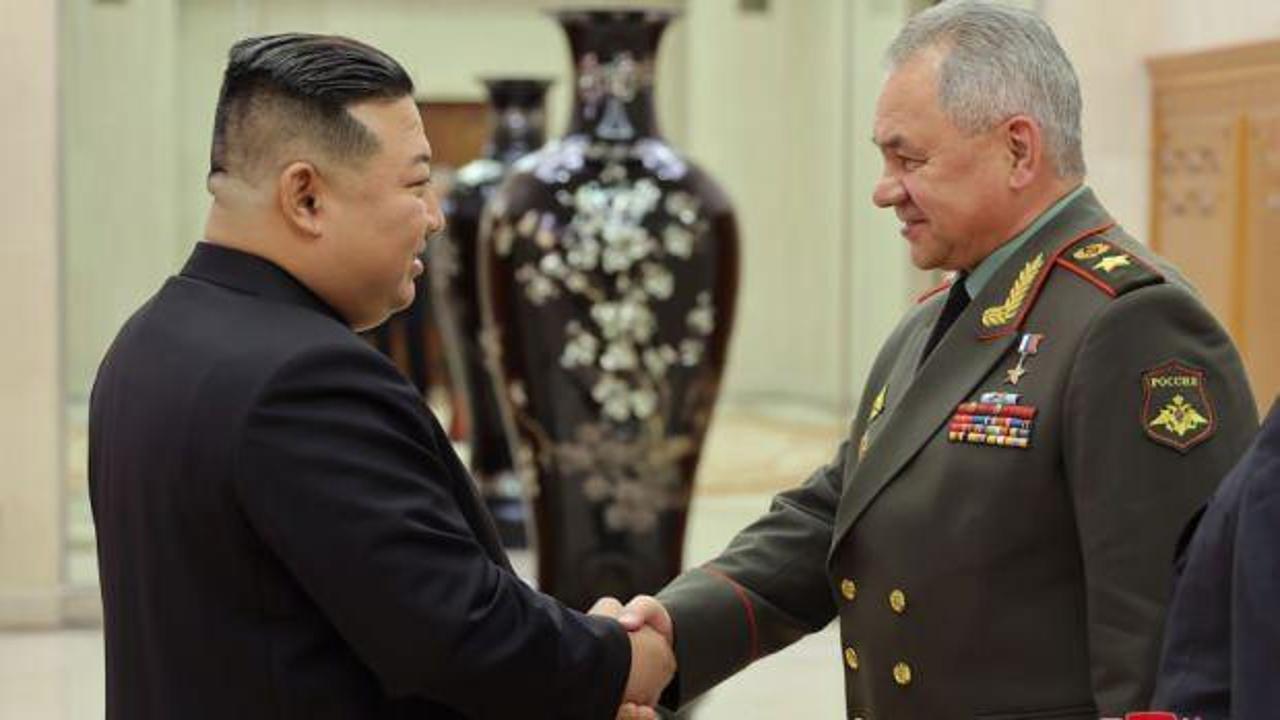Kuzey Kore Lideri Kim, Şoygu ile görüştü