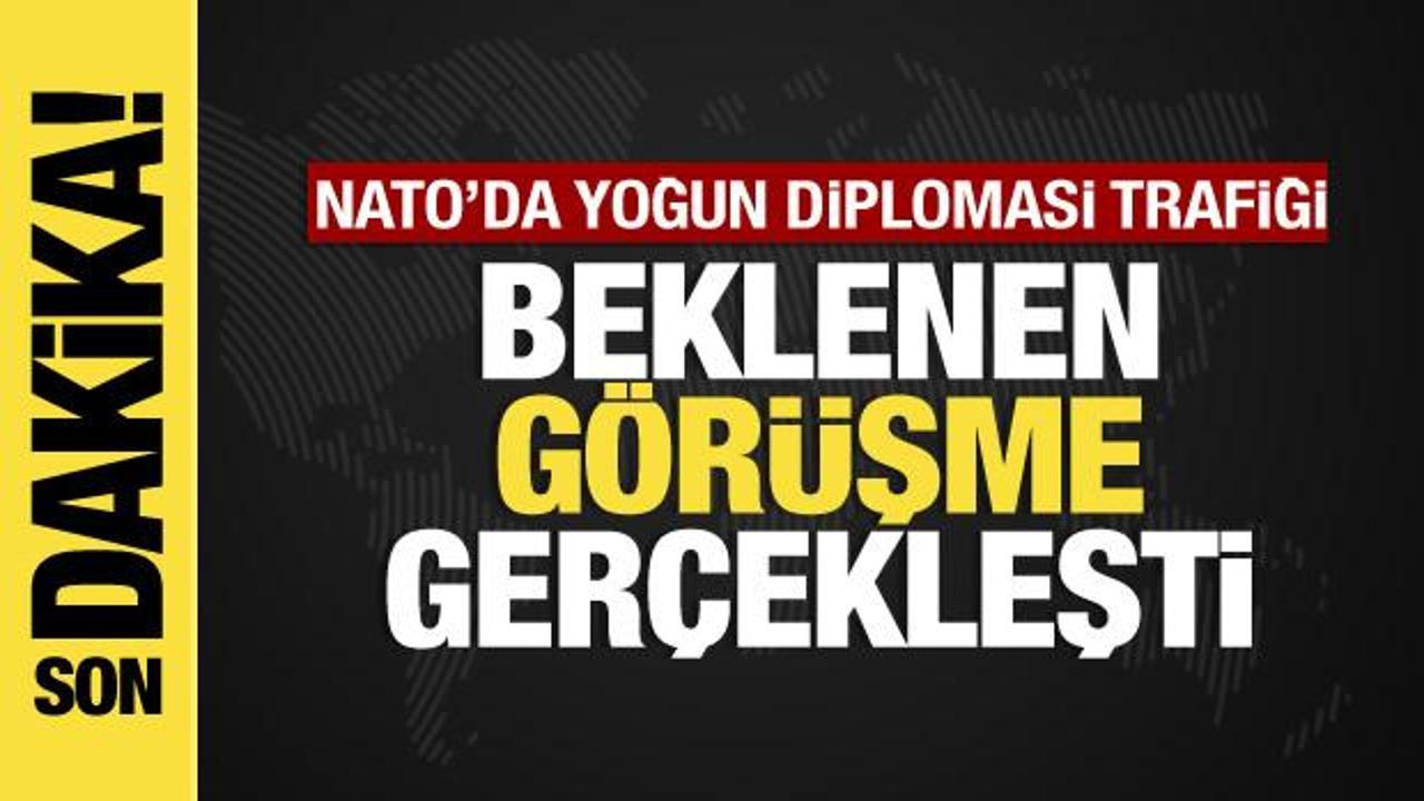 NATO'da ikinci gün: Erdoğan'ın temasları devam ediyor