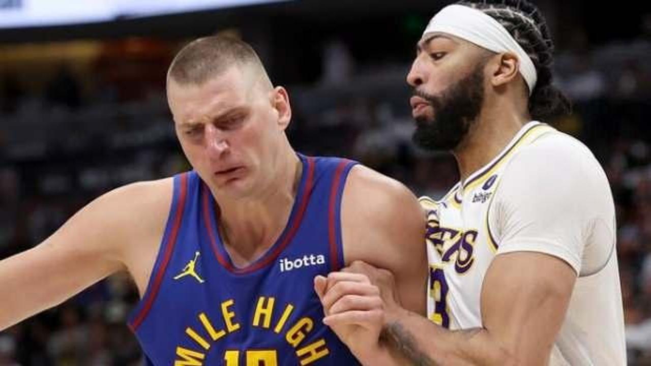 NBA play-off'larında Nuggets, Lakers'ı devirdi! Seride öne geçti