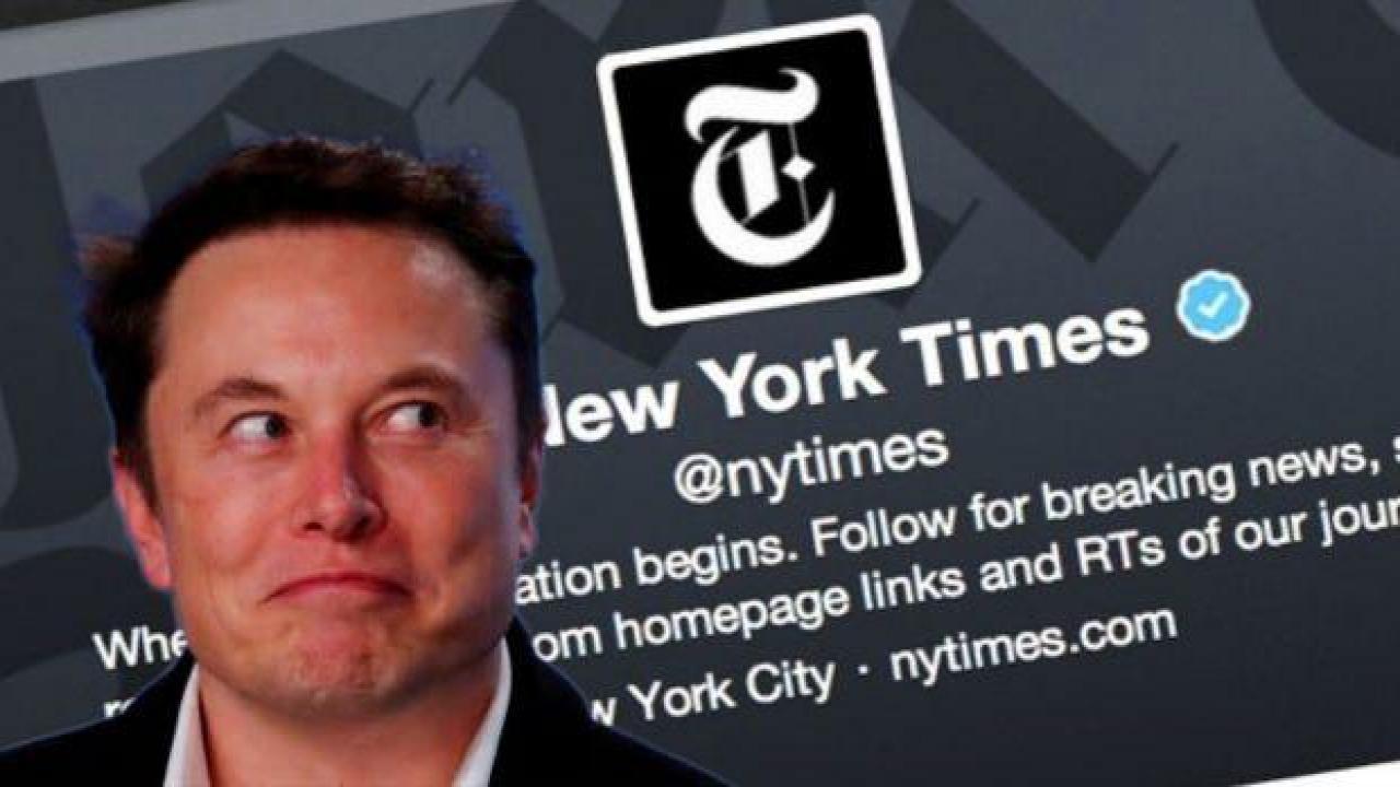 New York Times'a Twitter şoku... Elon Musk böyle ti'ye aldı!