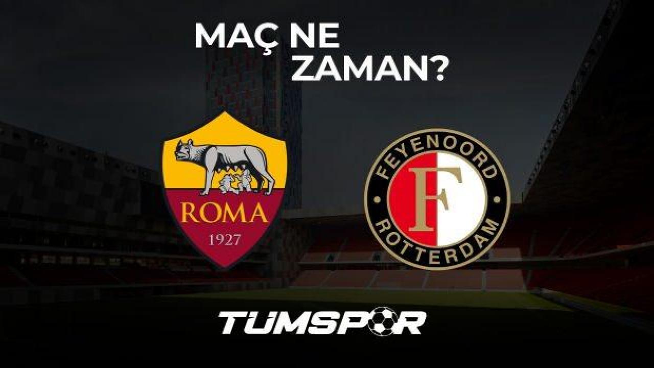 Roma Feyenoord maçı ne zaman, saat kaçta ve hangi kanalda? UEFA Avrupa Konferans Ligi finali...