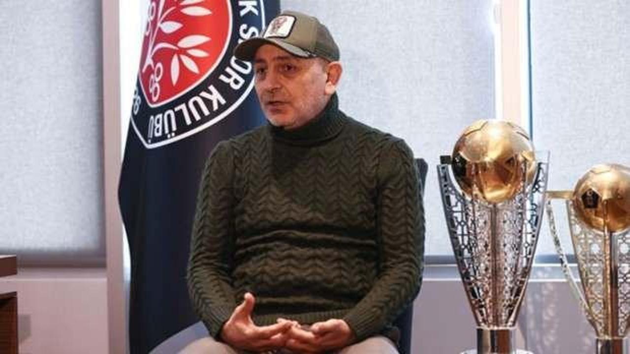 Süleyman Hurma: Süper Lig'e geri döneceğiz!