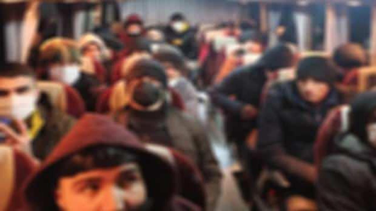 Tekirdağ'da 21 kaçak göçmen yakalandı