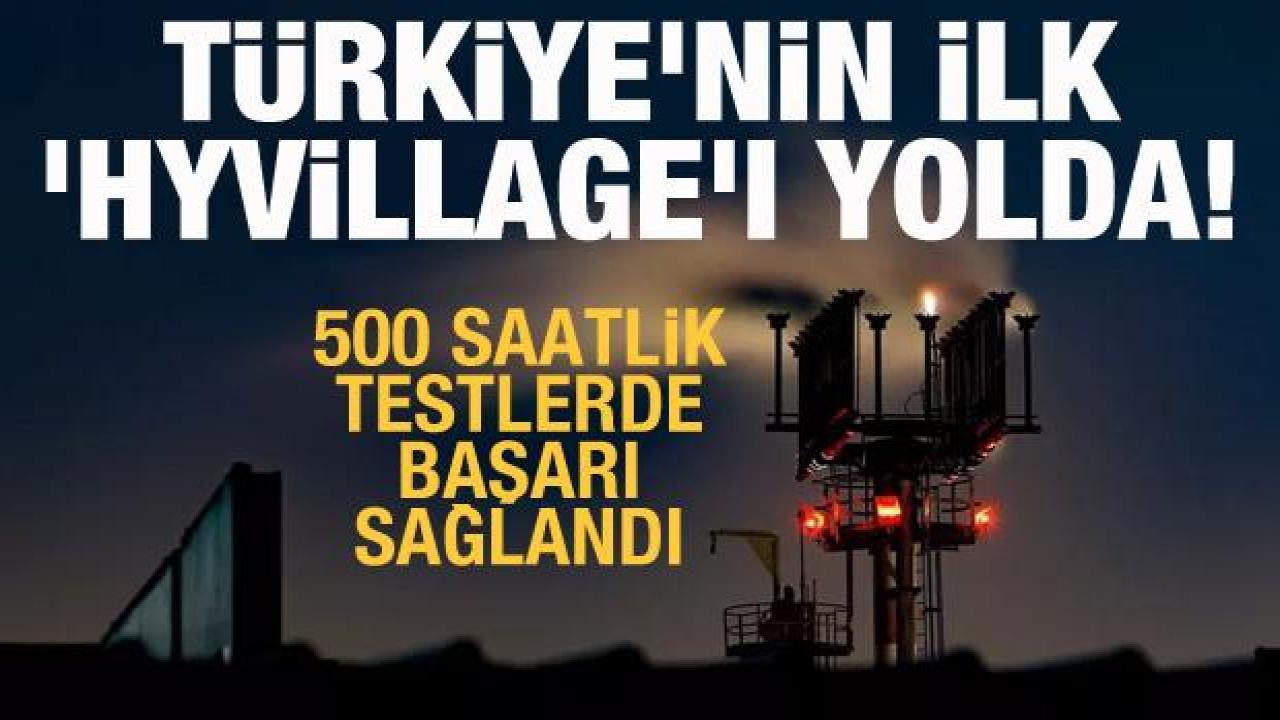 Türkiye'nin ilk hidrojen köyü 