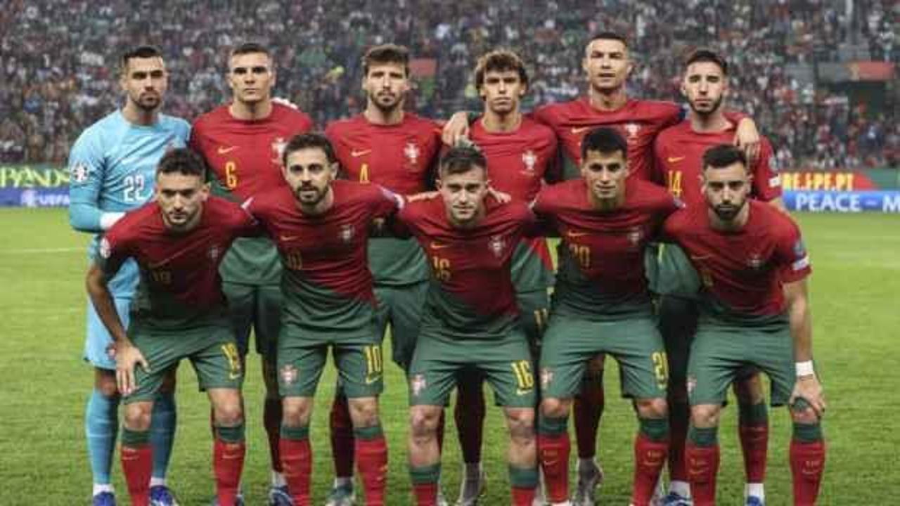 Türkiye'nin rakibi Portekiz, EURO 2024 kadrosunu açıkladı