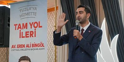 Tuzla'da CHP'li Eren Ali Bingöl seçimi kazandı