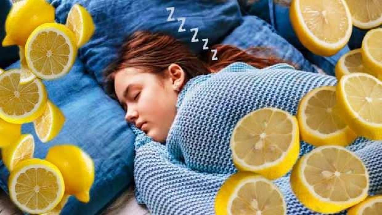 Uyurken baş ucuna limon kesip koymanın faydaları: Odaya limon koymak!