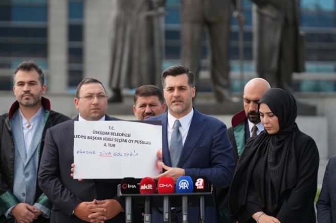 AK Parti Üsküdar’dan Seçime İtiraz: “Yargıya Taşıyoruz”