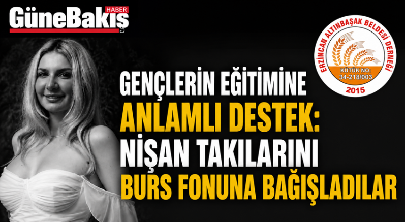 Altınbaşak Derneği’nde Örnek Dayanışma: Nişan Takılarını Öğrencilerin Eğitimine Bağışladılar