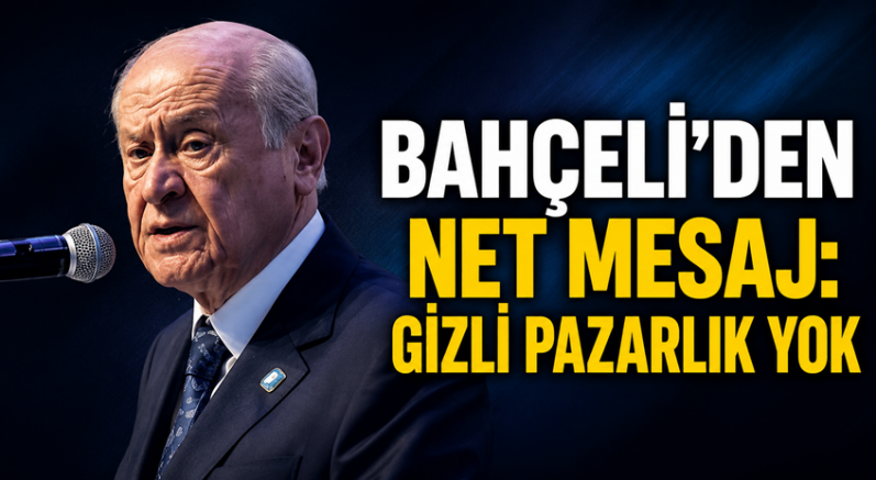 BAHÇELİ: TERÖRÜ TÜRKİYE’NİN GÜNDEMİNDEN ÇIKARACAĞIZ