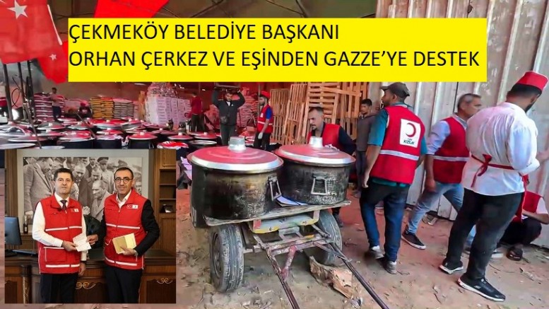 Başkan Çerkez’den Gazze İçin Anlamlı Bağış 