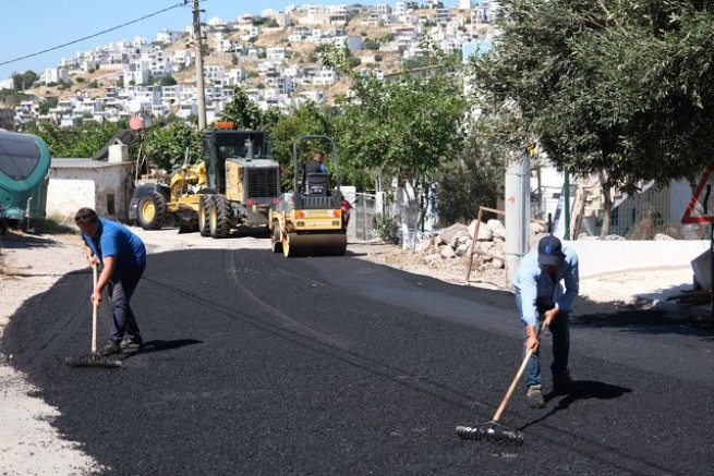    Bodrum'da Cadde ve Sokaklar Yenileniyor