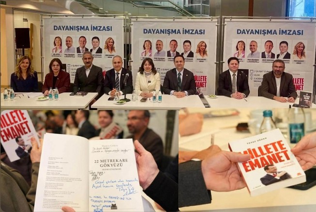 Caddebostan Kültür Merkezi’nde “Dayanışma İmzası”