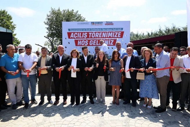 Çekmeköy’de Halk Kafe Hizmete Açıldı