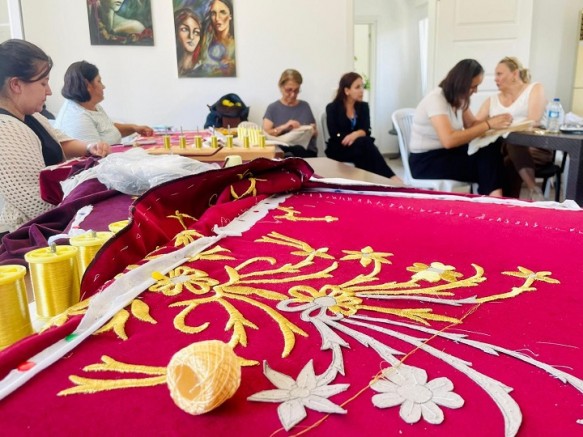 Çiftlik Kadın Yaşam Merkezi'nde Geleneksel Sanatlar Yaşatılıyor