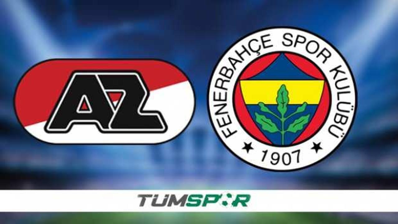 FB AVRUPA MAÇI ŞİFRESİZ yayınlanacak! AZ Alkmaar - Fenerbahçe maçı hangi kanalda, saat kaçta?