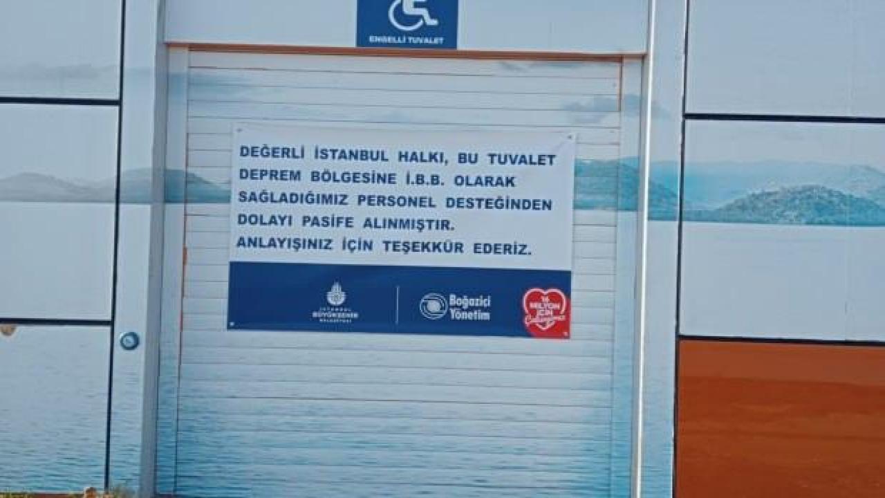 İBB'den tepki çeken karar! Bazı mescit ve tuvaletleri kapattılar