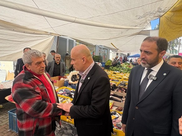 İYİ Parti’den Kartal Çıkarması: Turhan Çömez Vatandaşları Dinledi