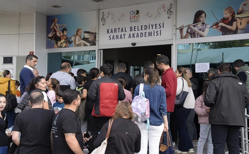 Kartal Sanat Akademisi’nde Yetenek Sınavı Heyecanı
