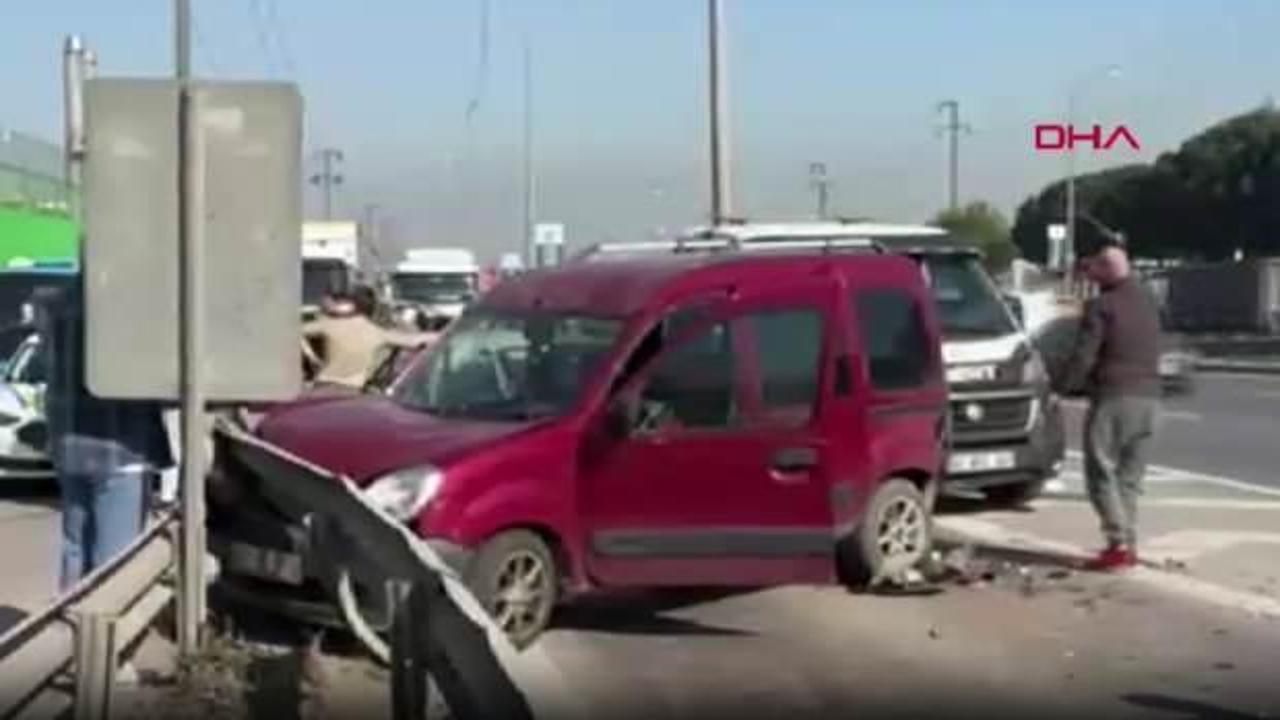 Kocaeli'de zincirleme kaza; 3 yaralı