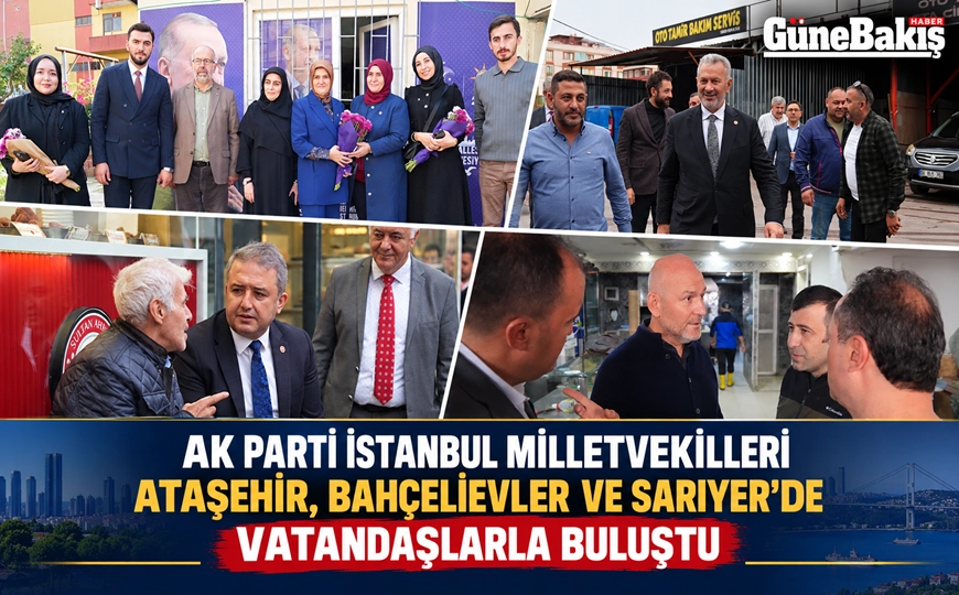AK Parti İstanbul Milletvekilleri Üç İlçede Sahaya İndi