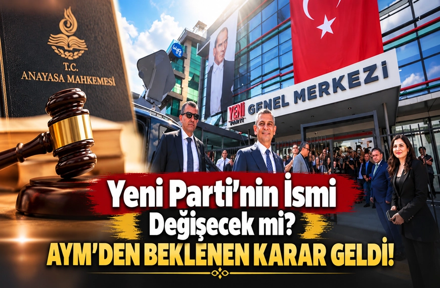AYM’den Yeni Parti İçin Kritik Karar