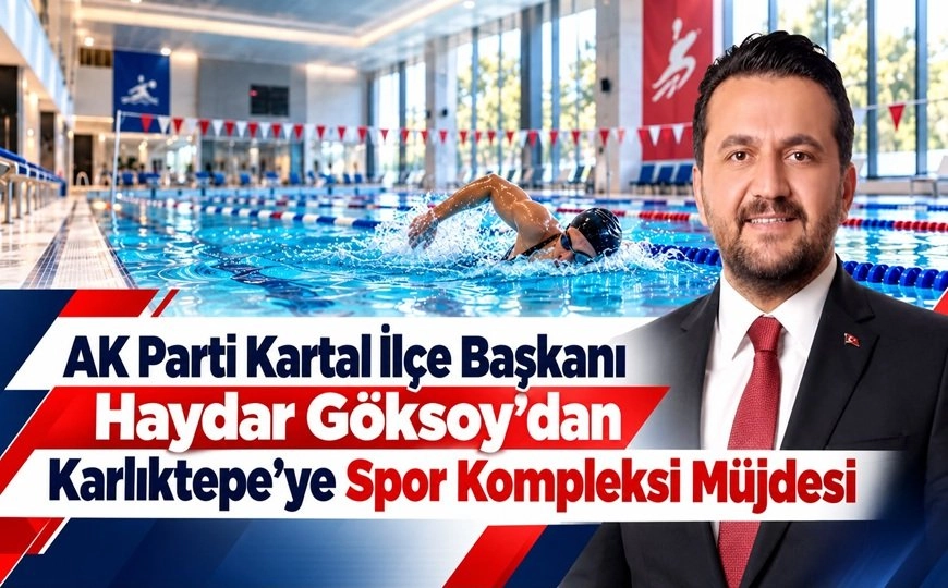 Karlıktepe’ye Kartal Spor Kompleksi Müjdesi