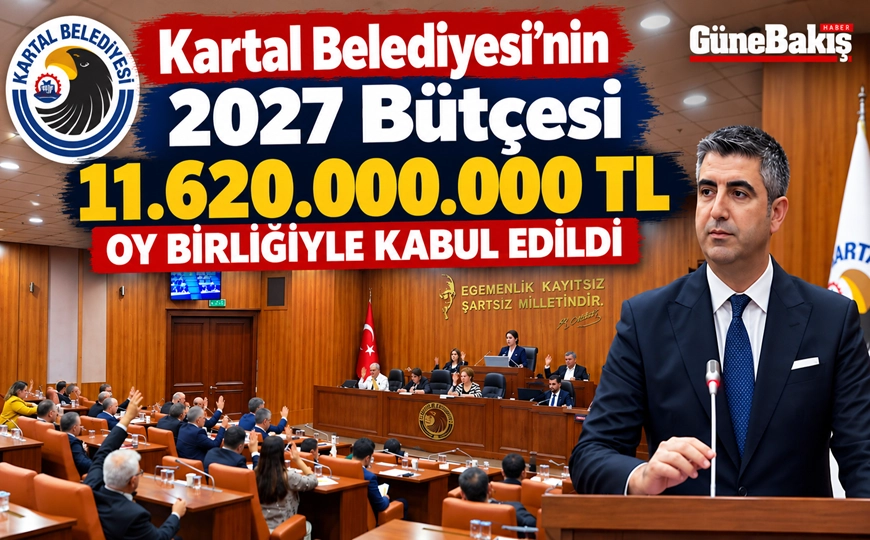 Kartal Belediyesi’nin 2027 Bütçesinde Yüzde 42 Artış
