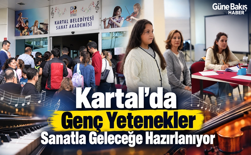 Kartal Sanat Akademisi’nde Yetenek Sınavı Heyecanı