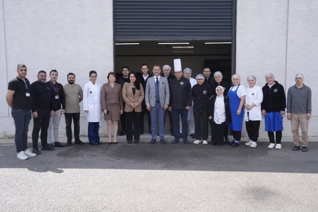 Mustafa Ağdaş’tan Aşevi Personeline Anlamlı Buluşma