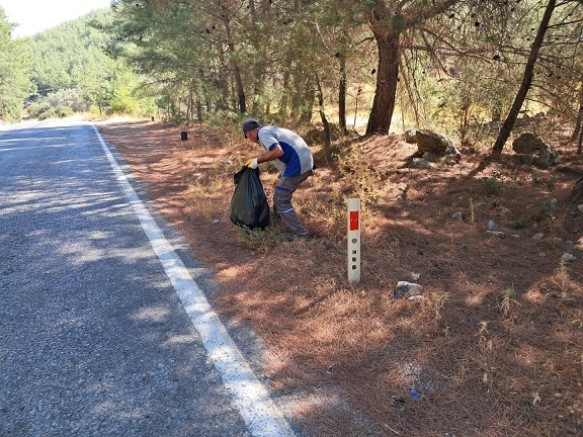 Orman Yangınlarına Karşı Mücadele Çalışmaları Sürüyor